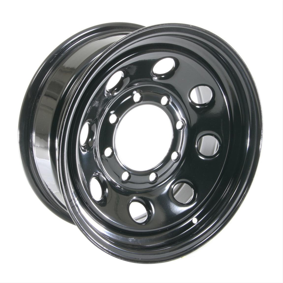 Cragar Soft 8 Black Steel Wheels 16