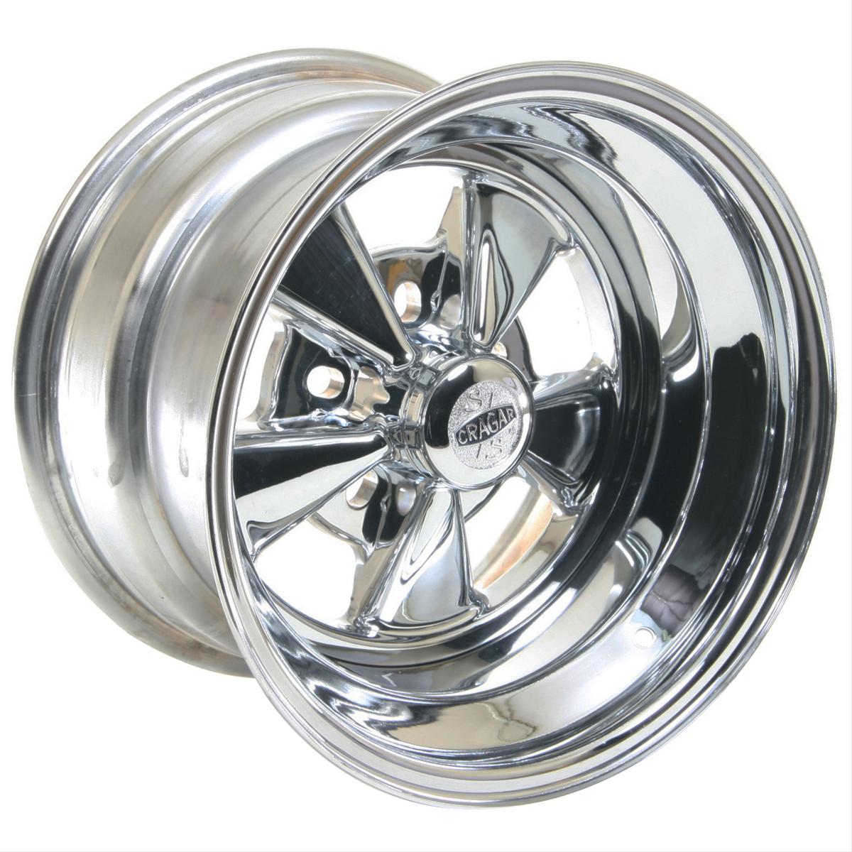 Cragar 0861 SS Super Sport Chrome Wheels 61015 - Free Shipping on 