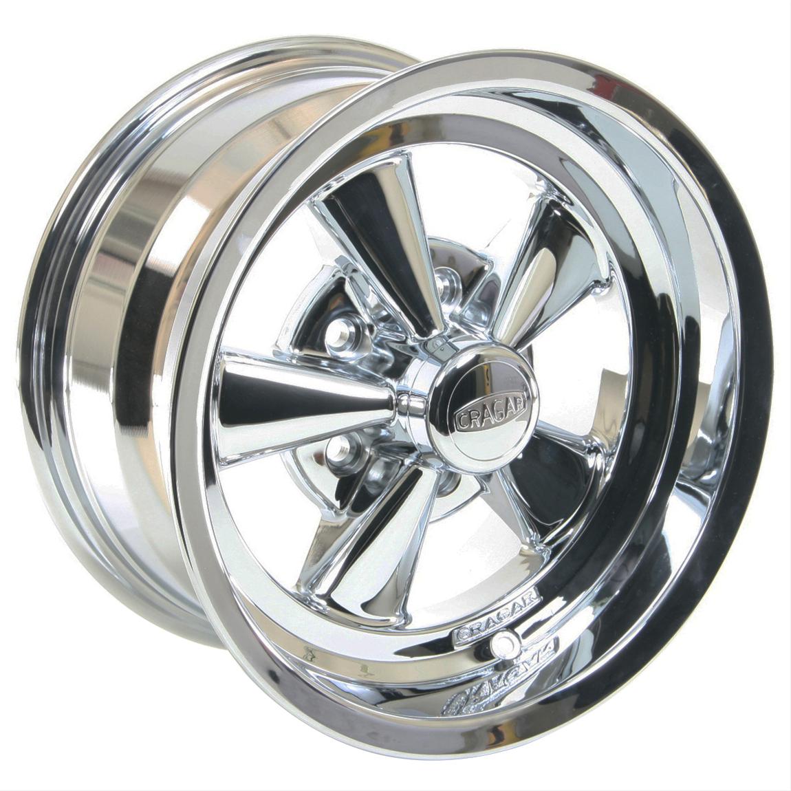 Cragar 610C-583445 Cragar Vintage Series 1-Piece Chrome G/T Wheels