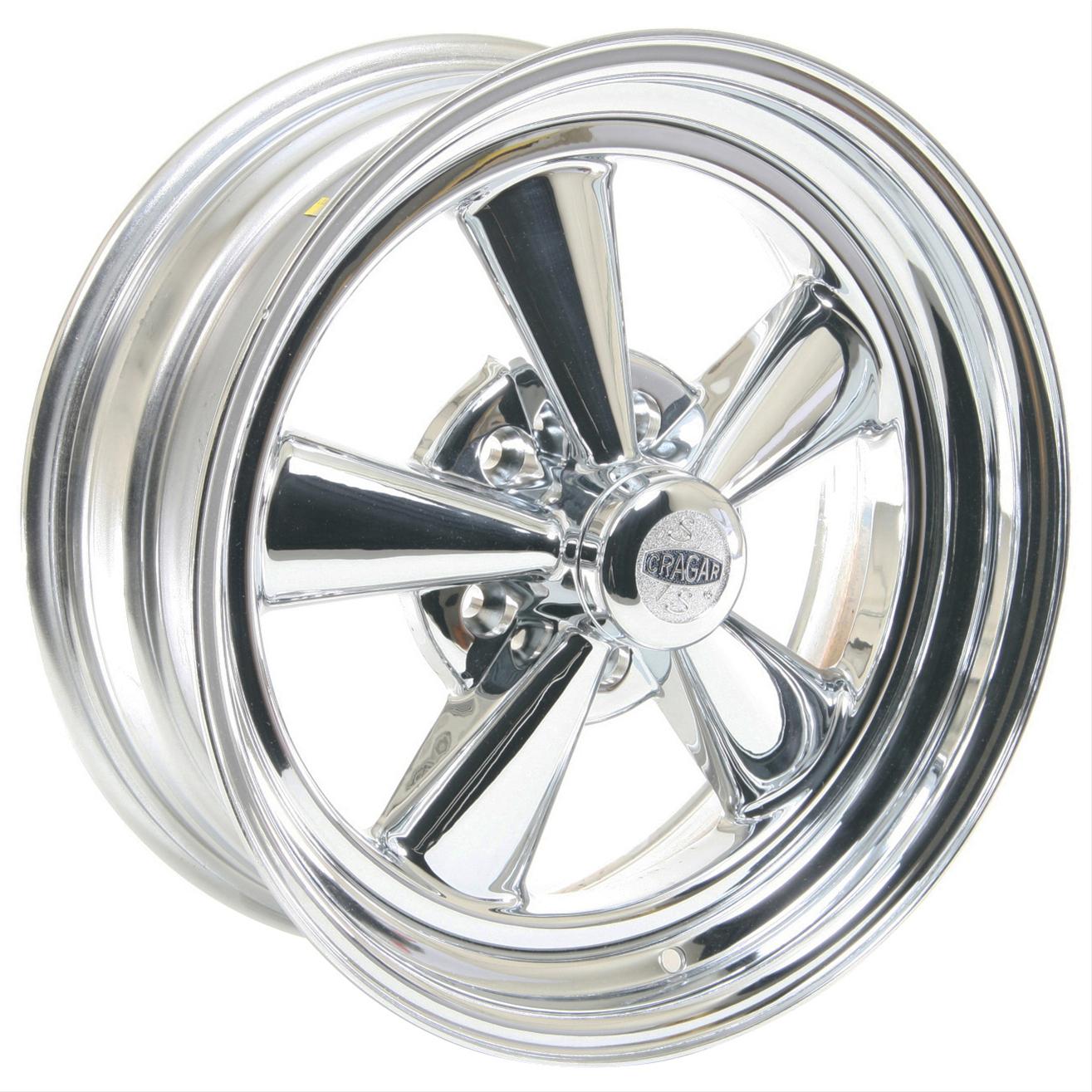 Cragar 61C Series S/S Super Sport Chrome Wheels 61C773437 - Free ...