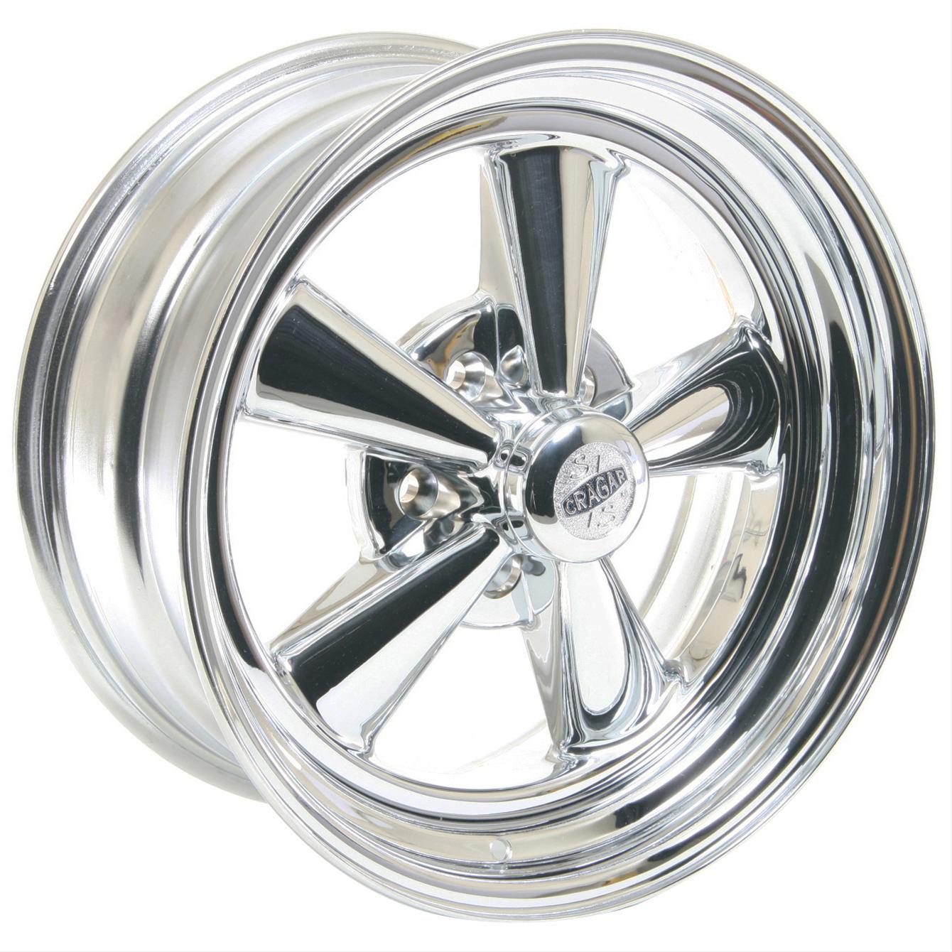 Cragar 61C Series S/S Super Sport Chrome Wheels 61C781245 - Free ...