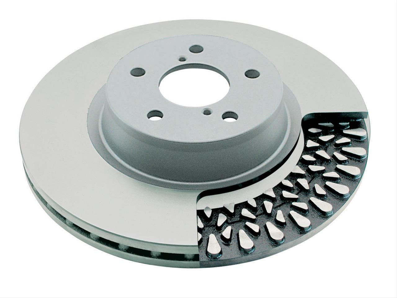 DBA Street Series X-Gold Disc Brake Rotors for 1999-2005 CIVIC - DBA474X Rotor, Cross-Drilled, Slotted, X-Gold, Uni-Directional, Acura, Honda, Front, Each thumbnail 4