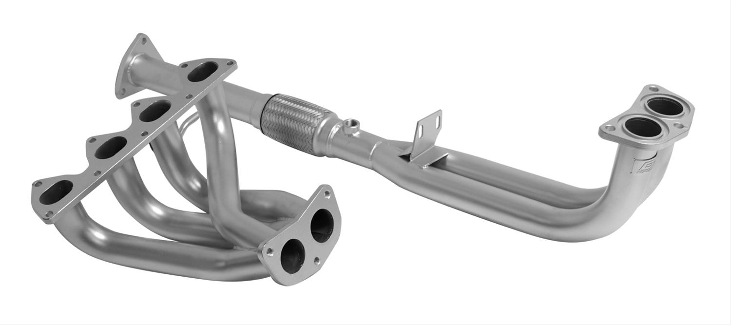 2 Piece Silver DC Sports HHC5009 Prelude VTEC 4-2-1 Header with Ceramic Coating
