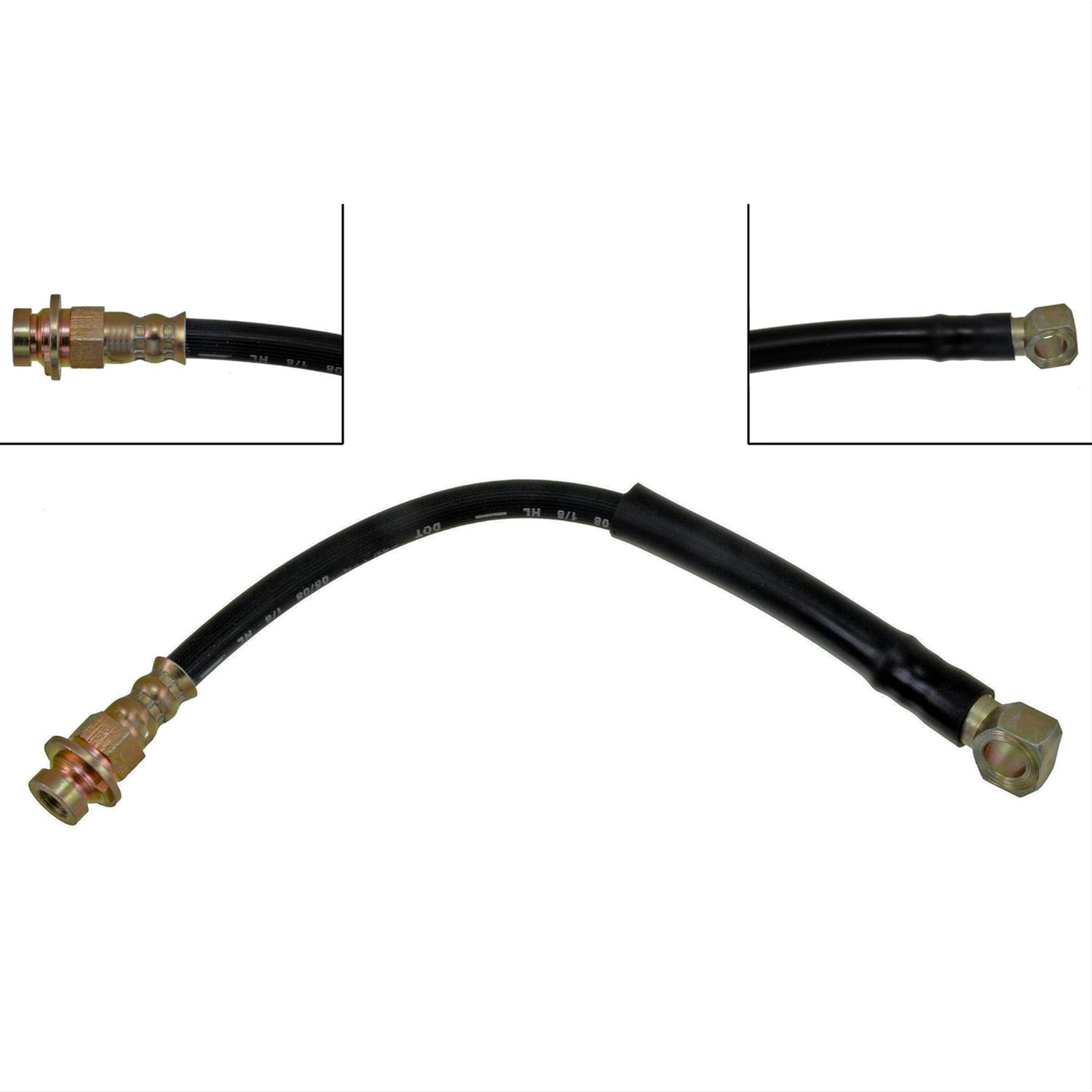 First Stop Front Left Front Right 2PCS Brake Hydraulic Hose For Mercury Dorman