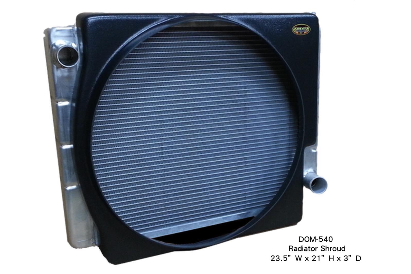 Dominator Race Products DOM540 Dominator Radiator Shrouds Summit Racing