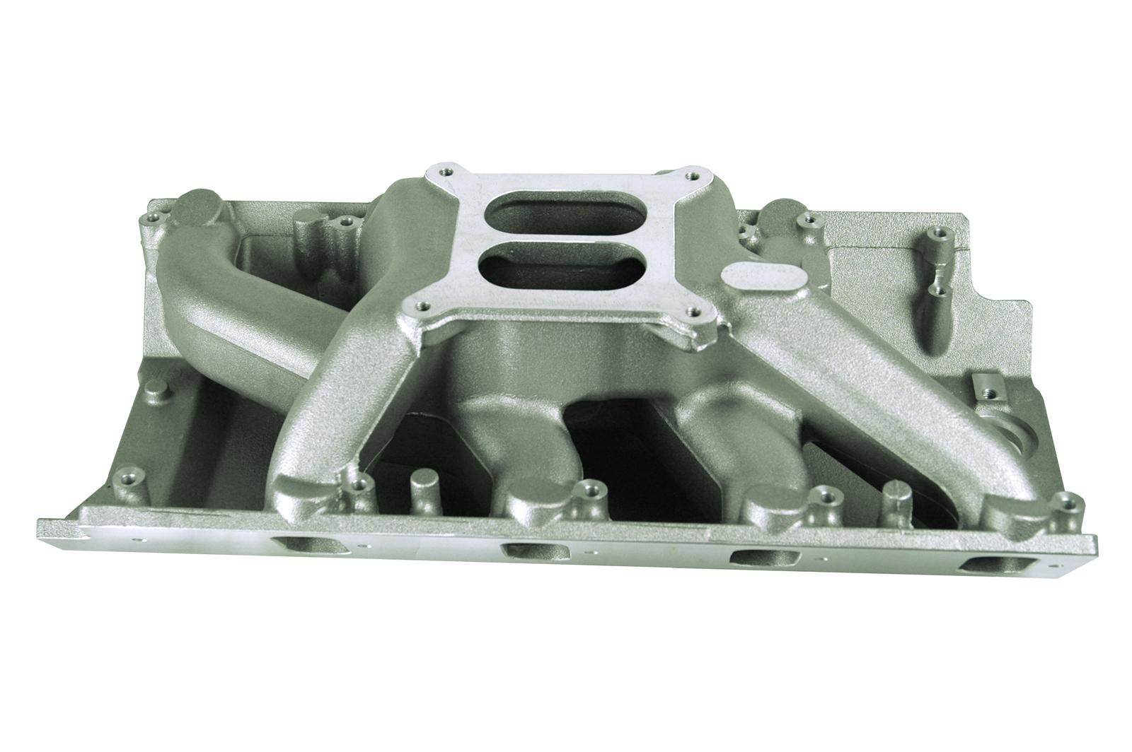 Dart Dual Plane Intake Manifolds 41616010 Manifold, Plane, Aluminum, Natural, Square Bore, Chevy, Big Block Gen VII, Std. Deck, Each thumbnail 8