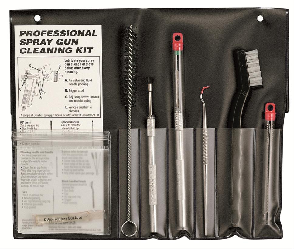 DeVilbiss 192212 DeVilbiss Professional Spray Gun Cleaning Kits