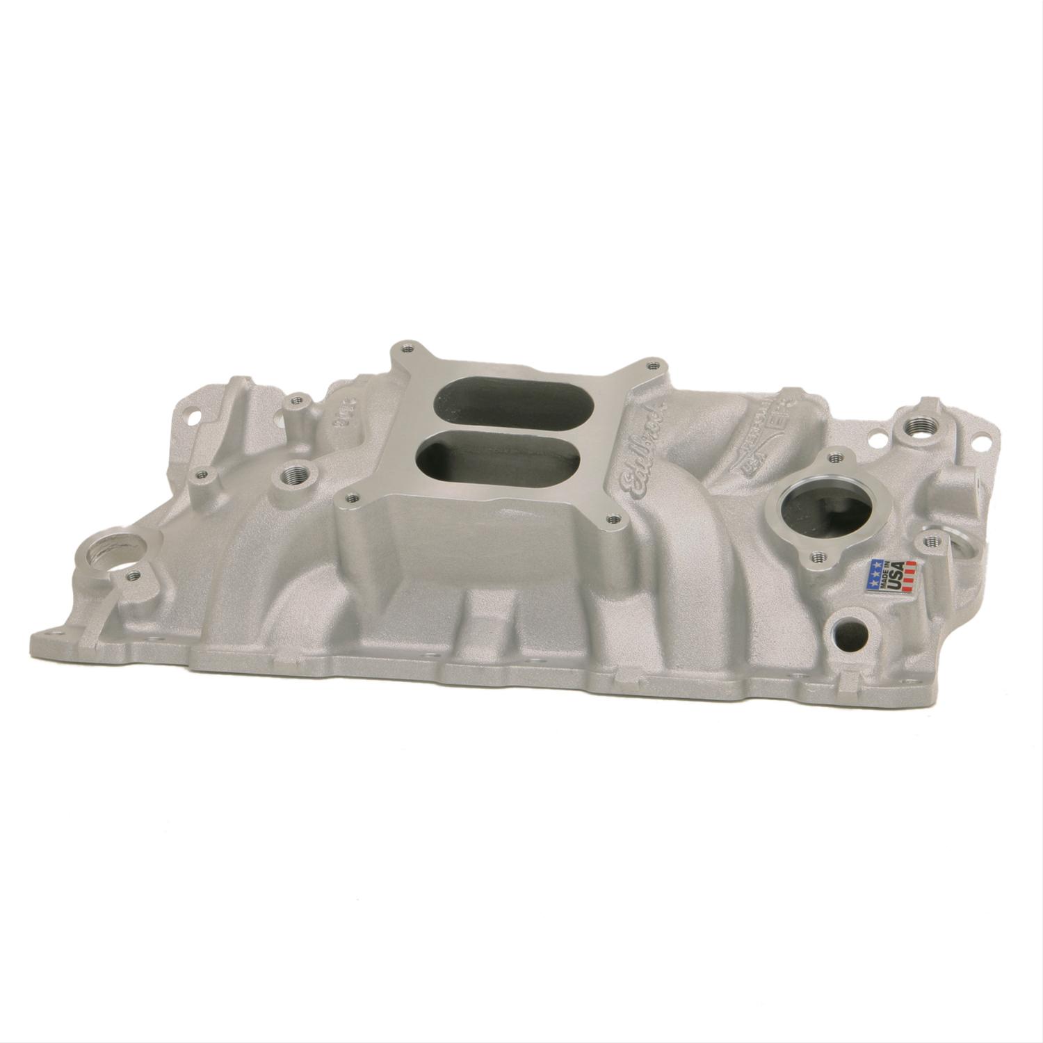 Edelbrock Performer EPS Intake Manold Chevy S283 327 350 Fits Stock Heads 2701