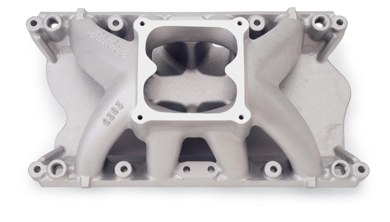 MANIFOLD パチーノ　シャーク箔貼り　新品未使用 Edelbrock 2828 Edelbrock Glidden Victor Spider Intake Manifolds