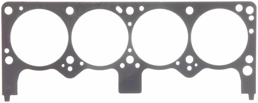 Fel-Pro Performance Head Gaskets 1008 Gasket, Composition Type, 4.180 in. Bore, .039 in. Compressed Thickness, Chrysler, Small Block, Each thumbnail 2