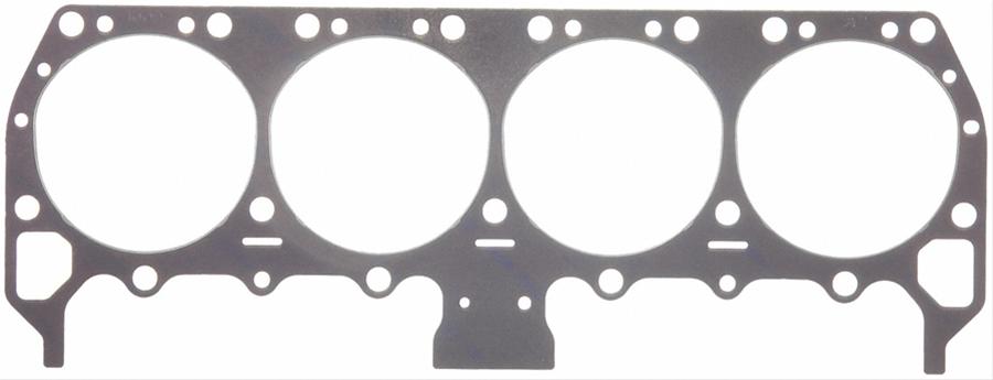 Fel-Pro Performance Head Gaskets 1009 Gasket, Composition Type, 4.410 in. Bore, .039 in. Compressed Thickness, Chrysler, Big Block, Each thumbnail 2