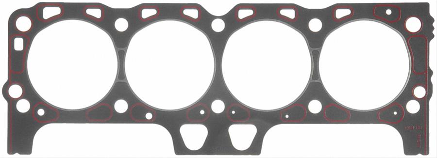Fel-Pro Performance Head Gaskets 1018 Gasket, Composition Type, 4.500 in. Bore, .041 in. Compressed Thickness, Ford, 429/460, Each thumbnail 2