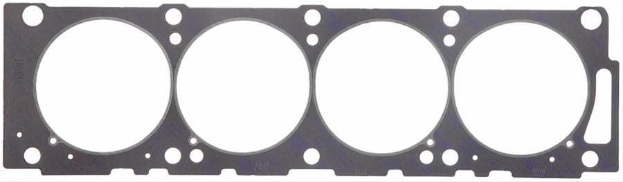 Fel-Pro Performance Head Gaskets 1020 Gasket, Composition Type, 4.400 in. Bore, .041 in. Compressed Thickness, Ford, 360/390/406/427/428, Each thumbnail 2