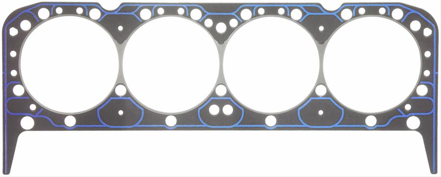 Fel-Pro Performance Head Gaskets 1034 Gasket, Composition Type, 4.200 in. Bore, .041 in. Compressed Thickness, Chevy, Small Block, Each thumbnail 2