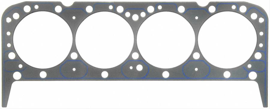 Fel-Pro Performance Head Gaskets 1043 Gasket, Composition Type, 4.080 in. Bore, .039 in. Compressed Thickness, Chevy, Small Block, Each thumbnail 2