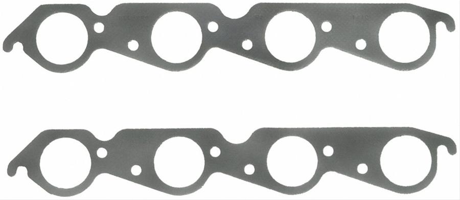 Fel-Pro Performance Exhaust Header Gasket Sets 1412 Gaskets, Header, Steel Core Laminate, Round Large Port, Chevy, Big Block, Set thumbnail 2