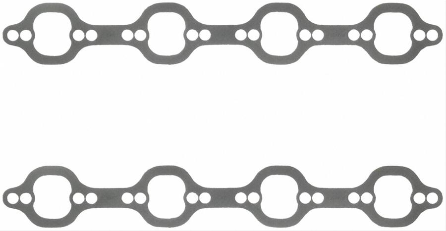 Fel-Pro Performance Exhaust Header Gasket Sets 1487 Gaskets, Header, Steel Core Laminate, Dart and Trick Flow Spread Port, Ford, Small Block, Set thumbnail 2