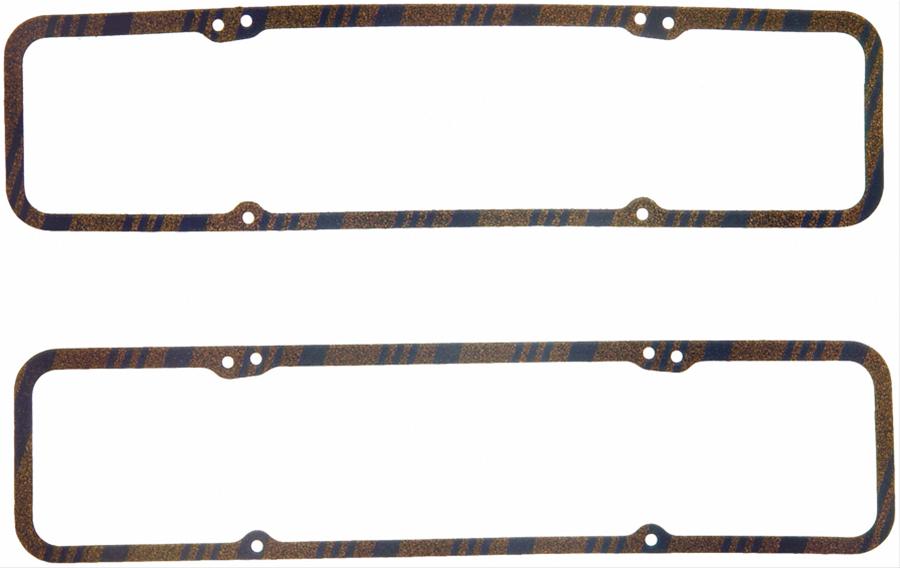 Fel-Pro Performance Blue Stripe Valve Cover Gaskets 1603 Gaskets, Cork/Rubber, Chevy, Small Block, Pair thumbnail 2