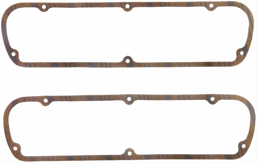 Fel-Pro Performance CorkLam Valve Cover Gaskets 1645 Gaskets, CorkLaminate, Cork/Rubber with Steel Core, Ford, Lincoln, Mercury, Small Block/351W, Pair thumbnail 2