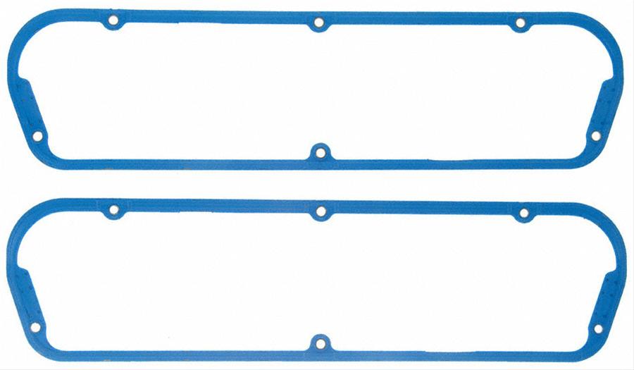 Fel-Pro Performance Valve Cover Gaskets 1684 Gaskets, Rubber with Steel Core, Ford, Lincoln, Mercury, Small Block, Pair thumbnail 2