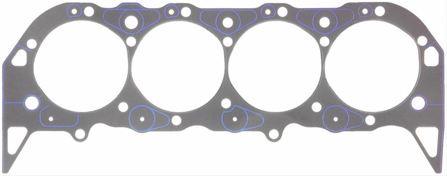 Fel-Pro Performance Head Gaskets 17048 Gasket, Marine, Composition Type, 4.540 in. Bore, .039 in. Compressed Thickness, Chevy, 502, Each thumbnail 2