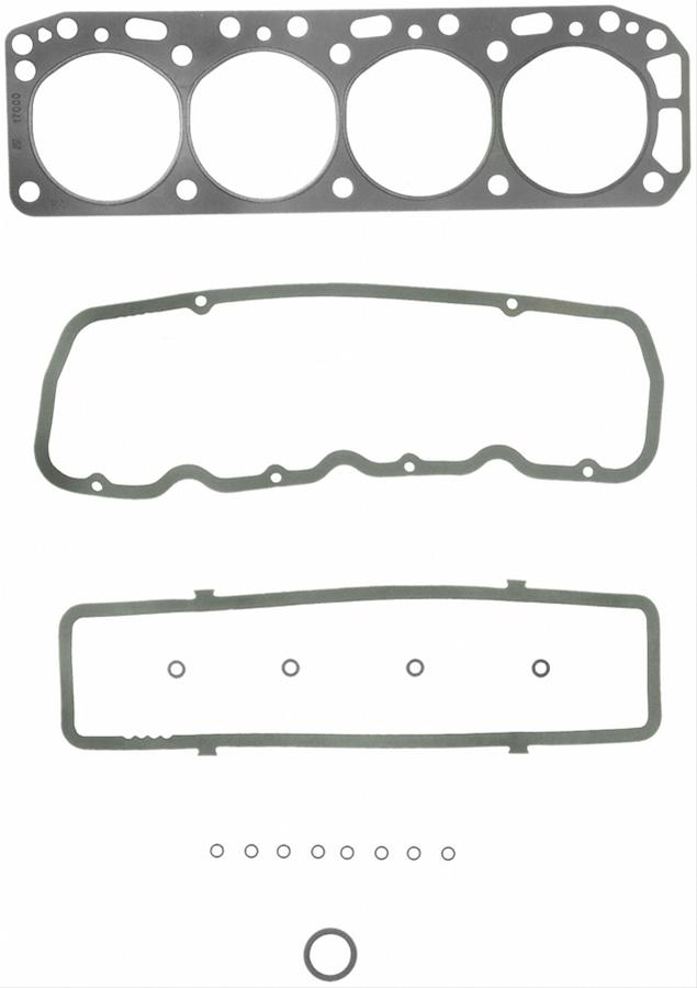 Fel-Pro Performance Marine Head Set Gaskets 17200 Gaskets, Set, Marine, Chevy, 2.5, 3.0L, L4, thumbnail 2