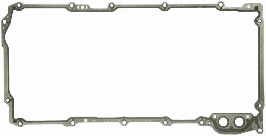 Fel-Pro Oil Pan Gaskets OS 30693 R Gasket, 1-Piece, Rubber, Chevy, Small Block Gen III, Each thumbnail 2