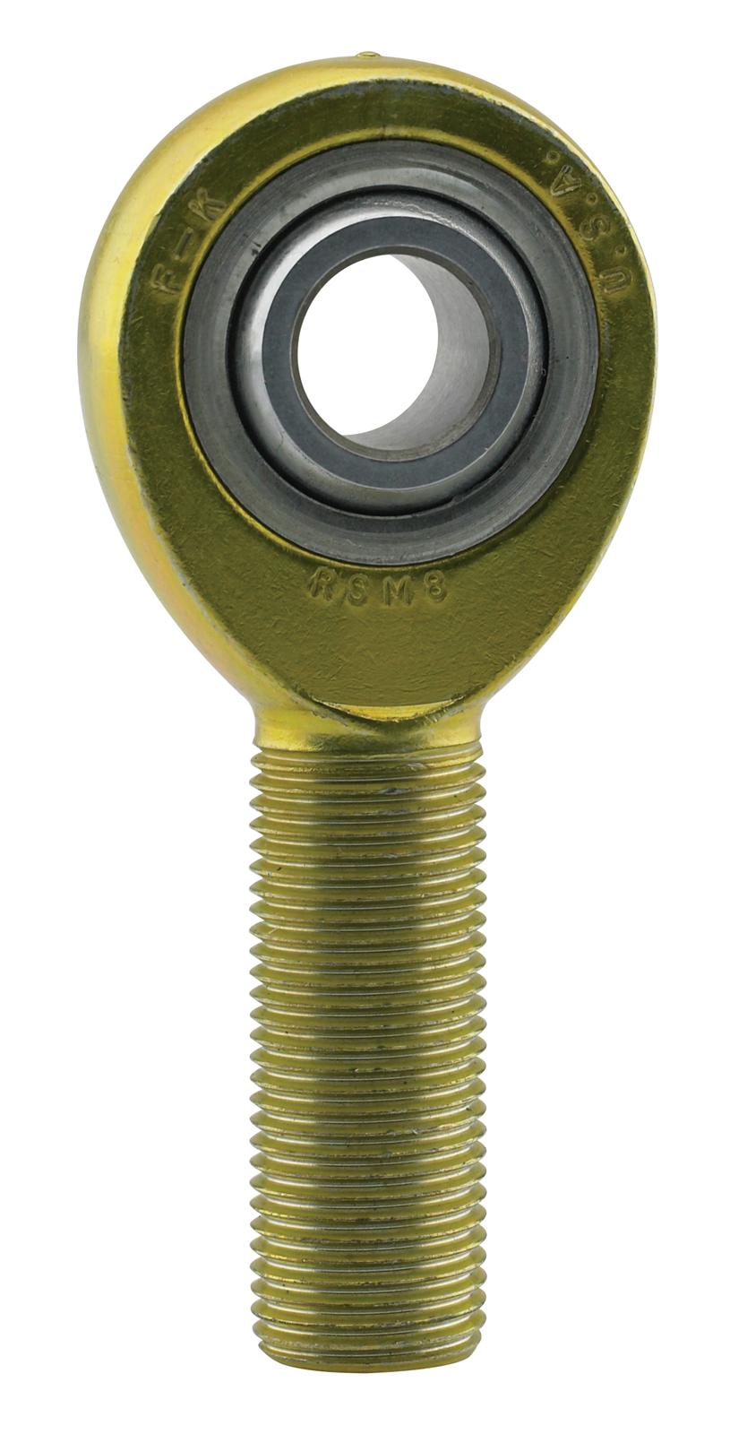 FK RSM Series Rod Ends RSML8 End, Series, 5/8 in.-18 LH, Male Threads, 3-piece, Low carbon Steel, 0.500 in. Bore, Each thumbnail 3