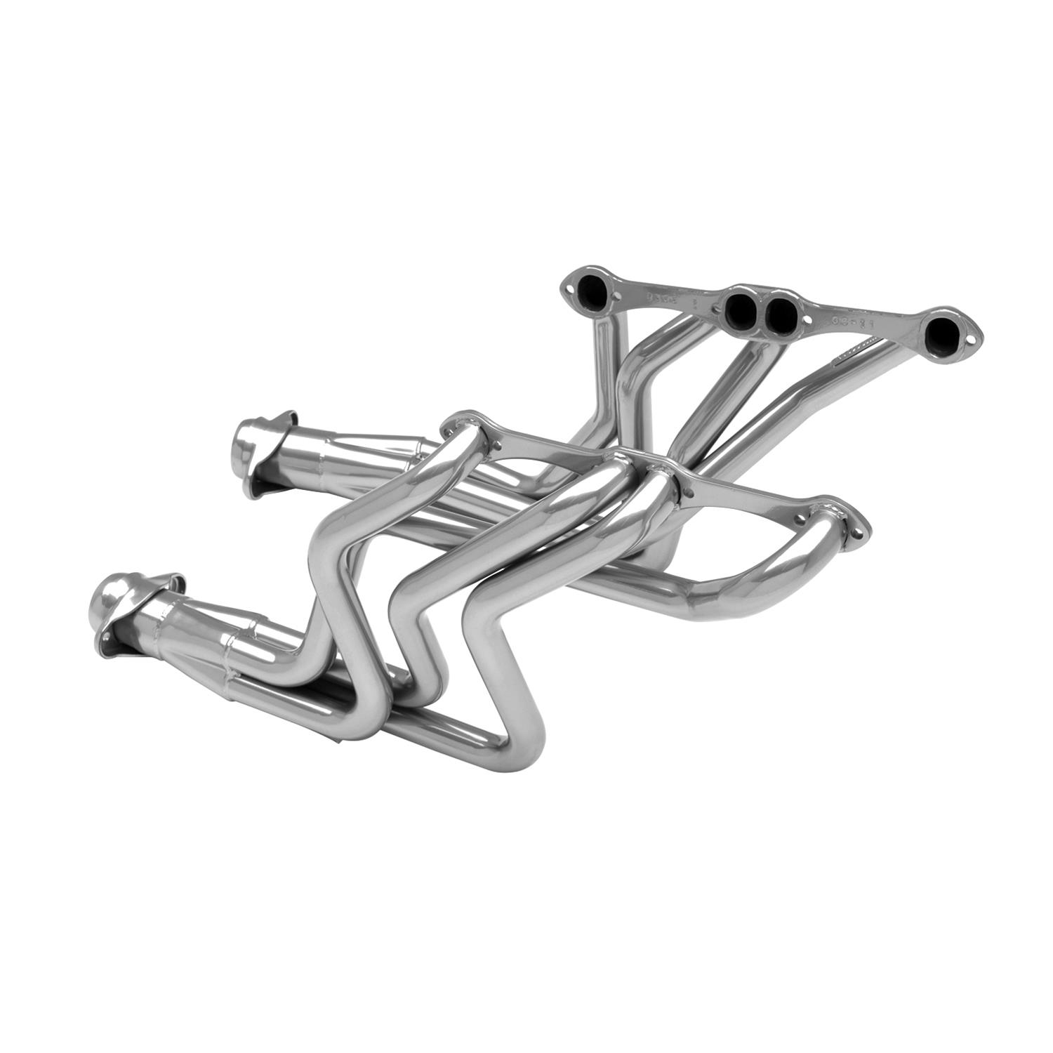 Flowmaster Scavenger Series Elite Headers 814110 Headers, Elite, Long Tube, Stainless, Polished Ceramic Coated, Chevy, GMC, Small Block, Pair