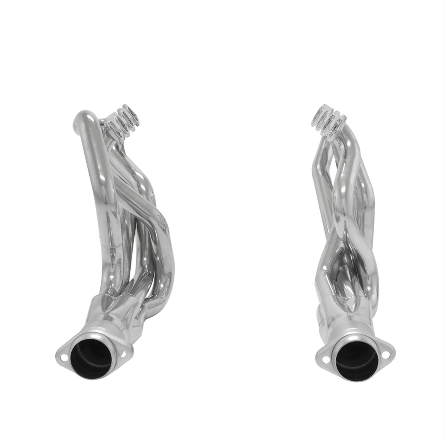 Flowmaster Scavenger Series Elite Headers 814112 Headers, Elite, Long Tube, Stainless, Polished Ceramic Coated, Chevy, Big Block, Pair