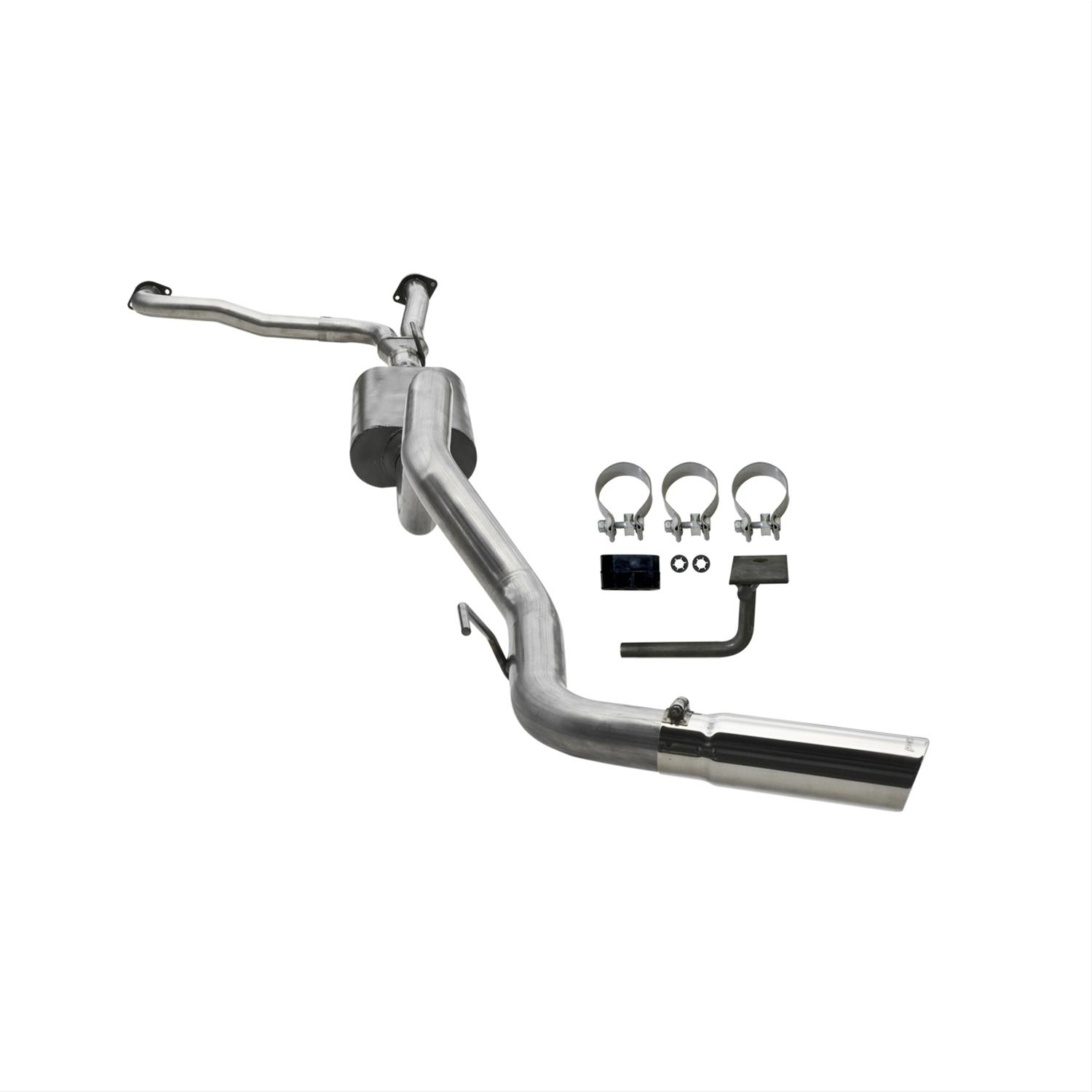 Flowmaster Stainless Steel American Thunder Exhaust Systems 817533 System, Thunder, Cat-back, Stainless, Natural, Passenger Side Exit, Kit