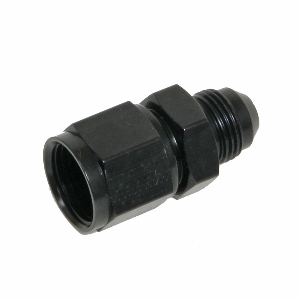 Fragola -10AN Nut x -8AN Male Swivel Reducer - Black thumbnail 2