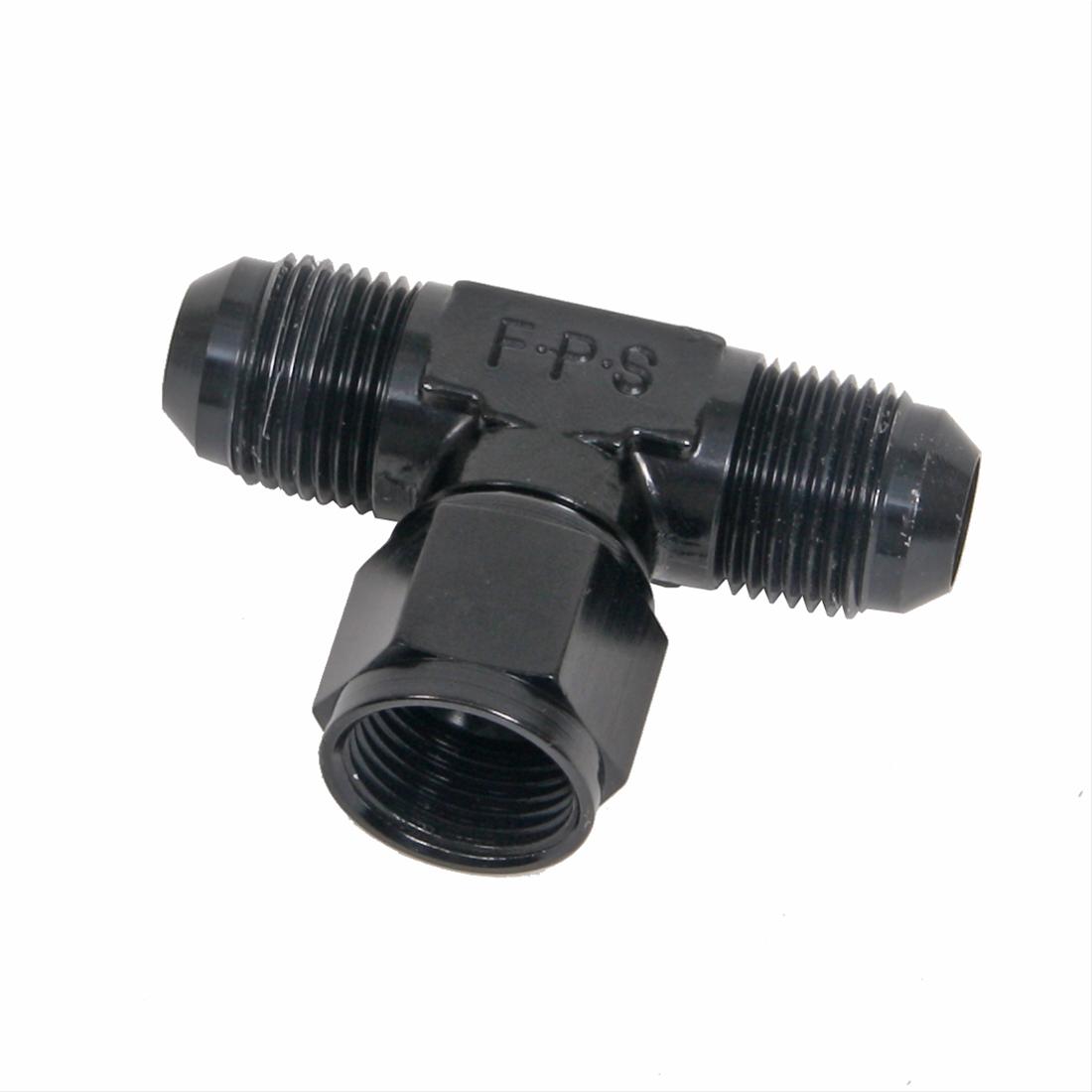 Fragola -10AN T Female Swivel On Side - Black thumbnail 2