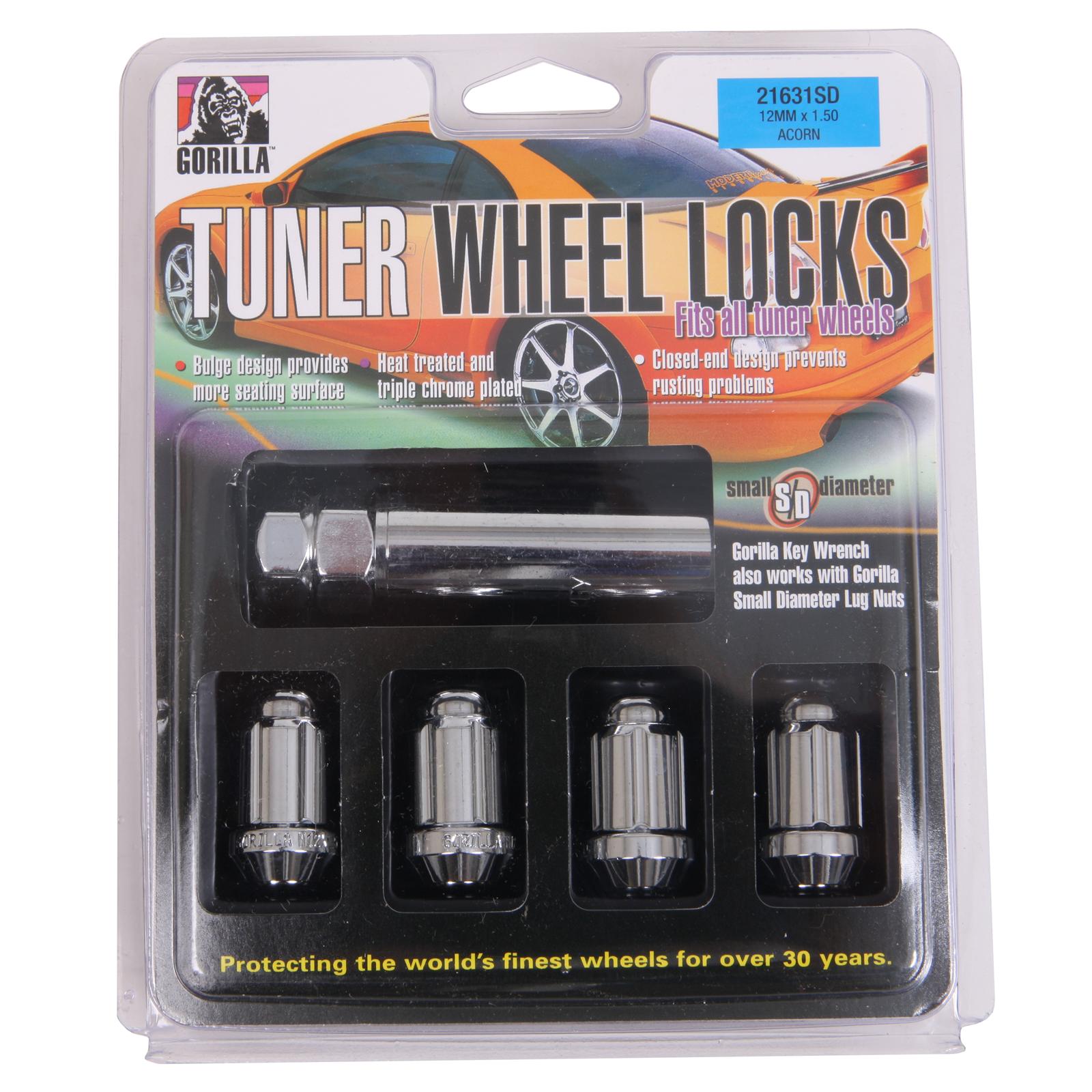 Gorilla Automotive 21631SD Gorilla Hex Socket Lug Nuts and Locks