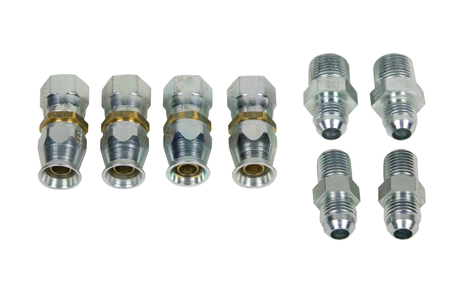 Heidts PS114 Heidts Power Steering Valve Fitting Kits Summit Racing