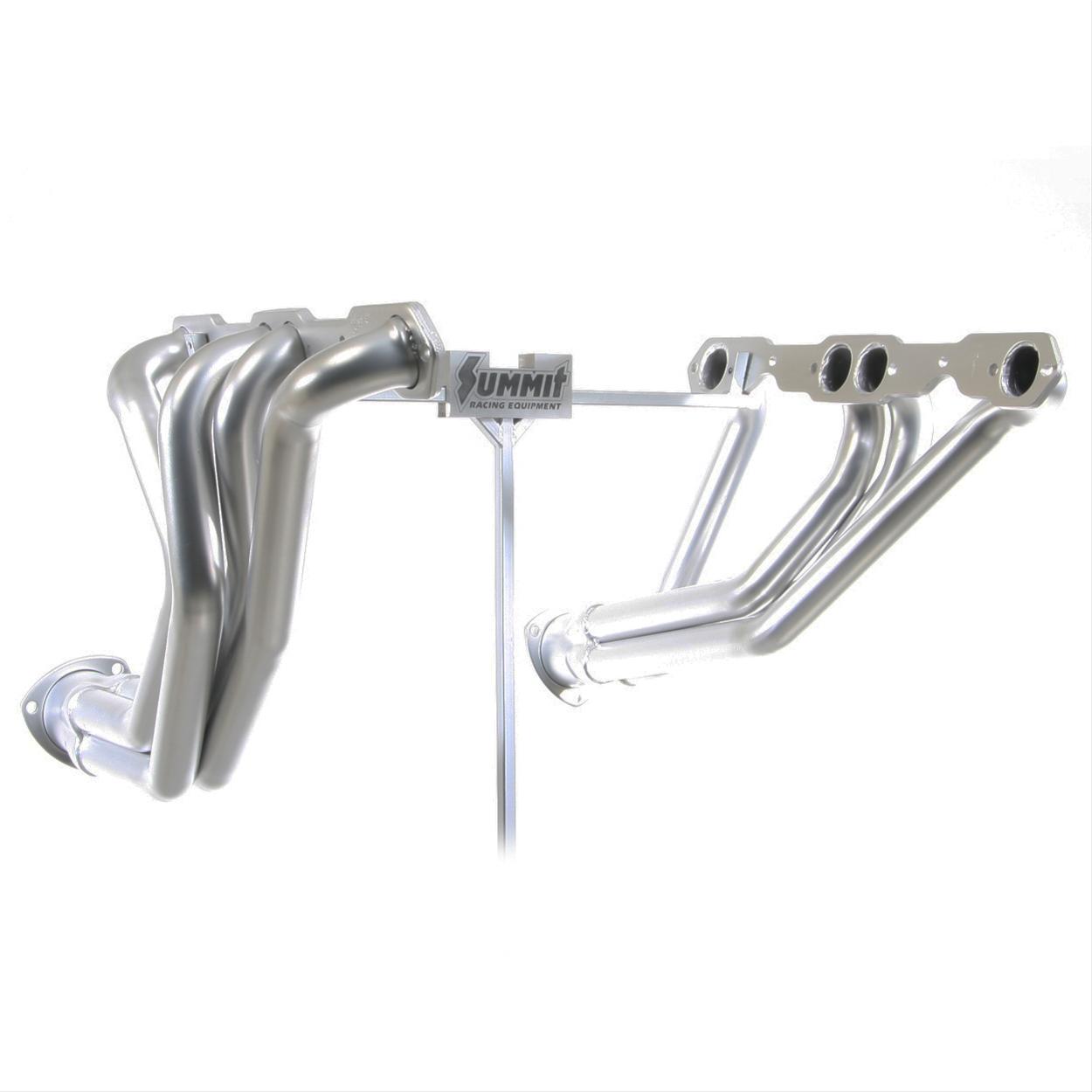 Hedman Elite Extreme-Duty Headers 68168 Headers, Extreme-Duty, Long Tube, Steel, Silver Ceramic Coated, Chevy, 283, 327, Pair thumbnail 2