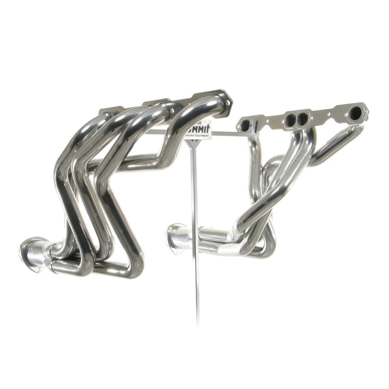 Hedman Street Headers 68296 Headers, Street, Long Tube, Steel, Silver Ceramic Coated, Chevy, Small Block, Pair thumbnail 8