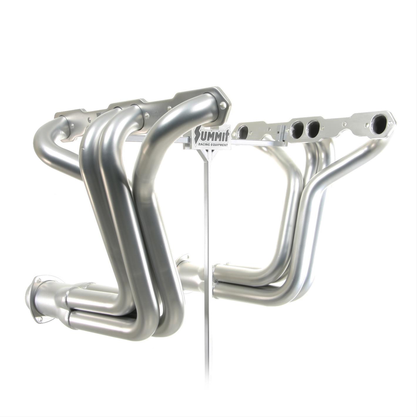 Hedman Elite Extreme-Duty Headers for 1963-1979 CORVETTE - 68308 Headers, Extreme-Duty, Long Tube, Steel, Silver Ceramic Coated, Chevy, Small Block, Pair thumbnail 2