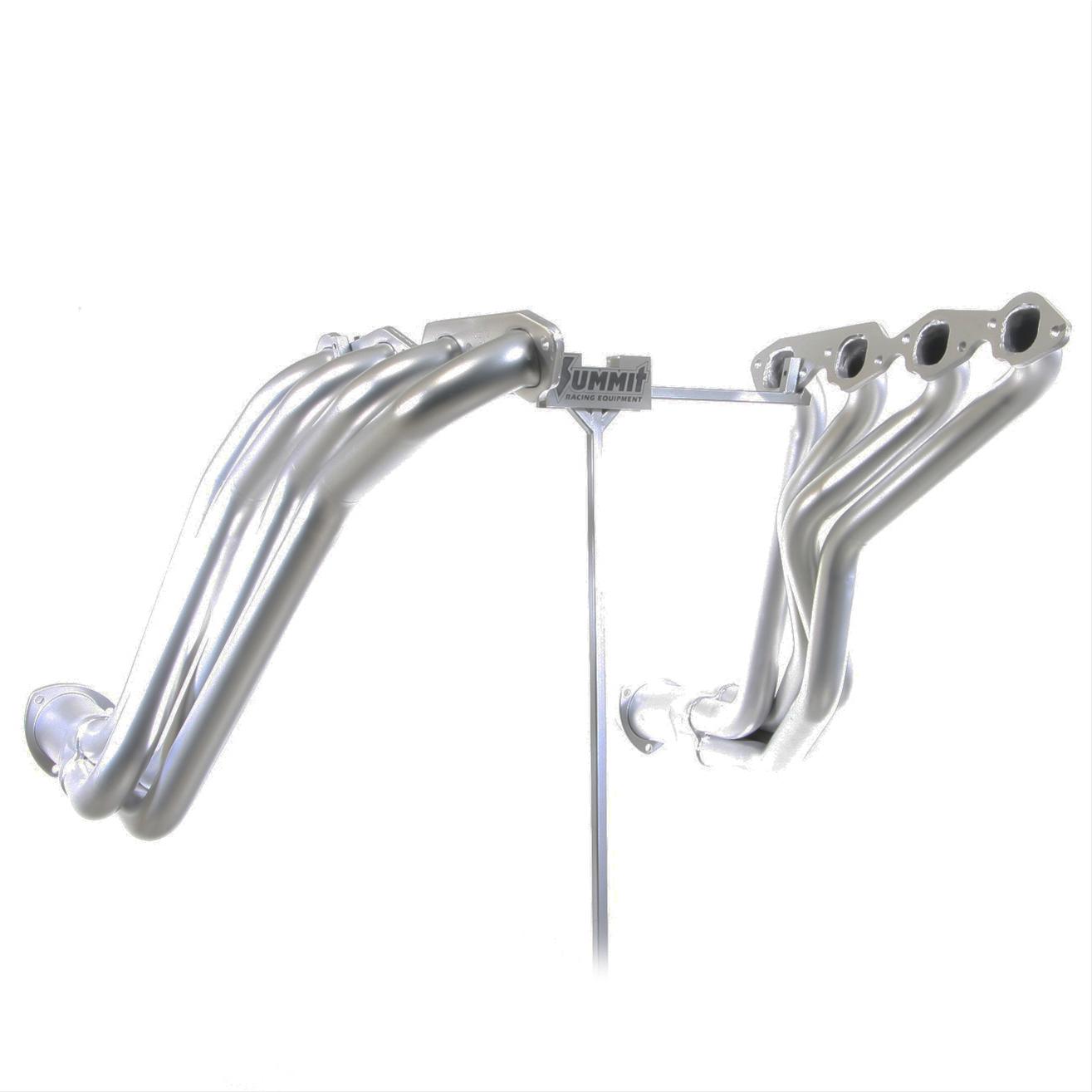 Hedman Elite Extreme-Duty Headers 69820 Headers, Extreme-Duty, Long Tube, Steel, Silver Ceramic Coated, Chevy, GMC, Big Block, Pair thumbnail 5