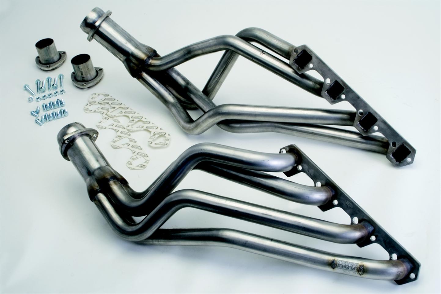 Hedman 304 Stainless Steel Headers 82710 Headers, Long Tube, Steel, Natural, Ford, 4.6L, Pair thumbnail 4