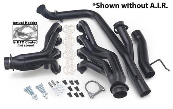 Hedman Street Headers 86511 Headers, Street, Mid-Length, Steel, Silver Ceramic Coated, Ford, 7.5L, Kit thumbnail 3