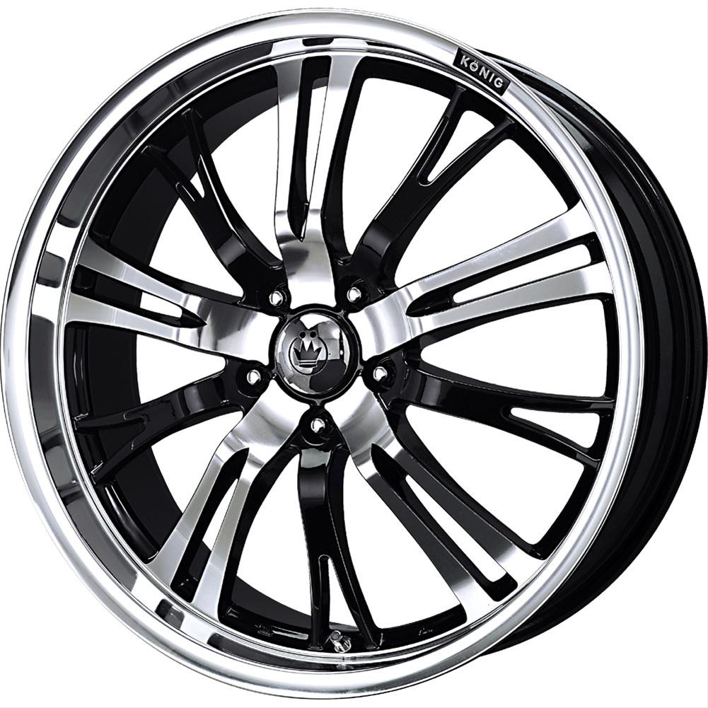 König Konig Wheels UN78T04455 Konig Unknown High-Gloss Black Wheels with