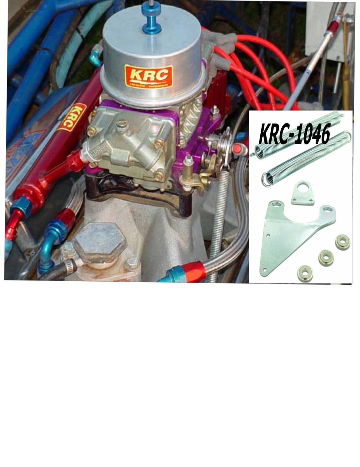 Kluhsman Racing Components KRC1046 KRC Racing Carburetor Return Spring