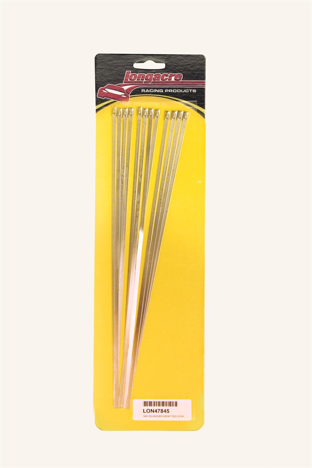 Longacre Racing Products 5247845 Longacre Header Wrap Ties Summit Racing