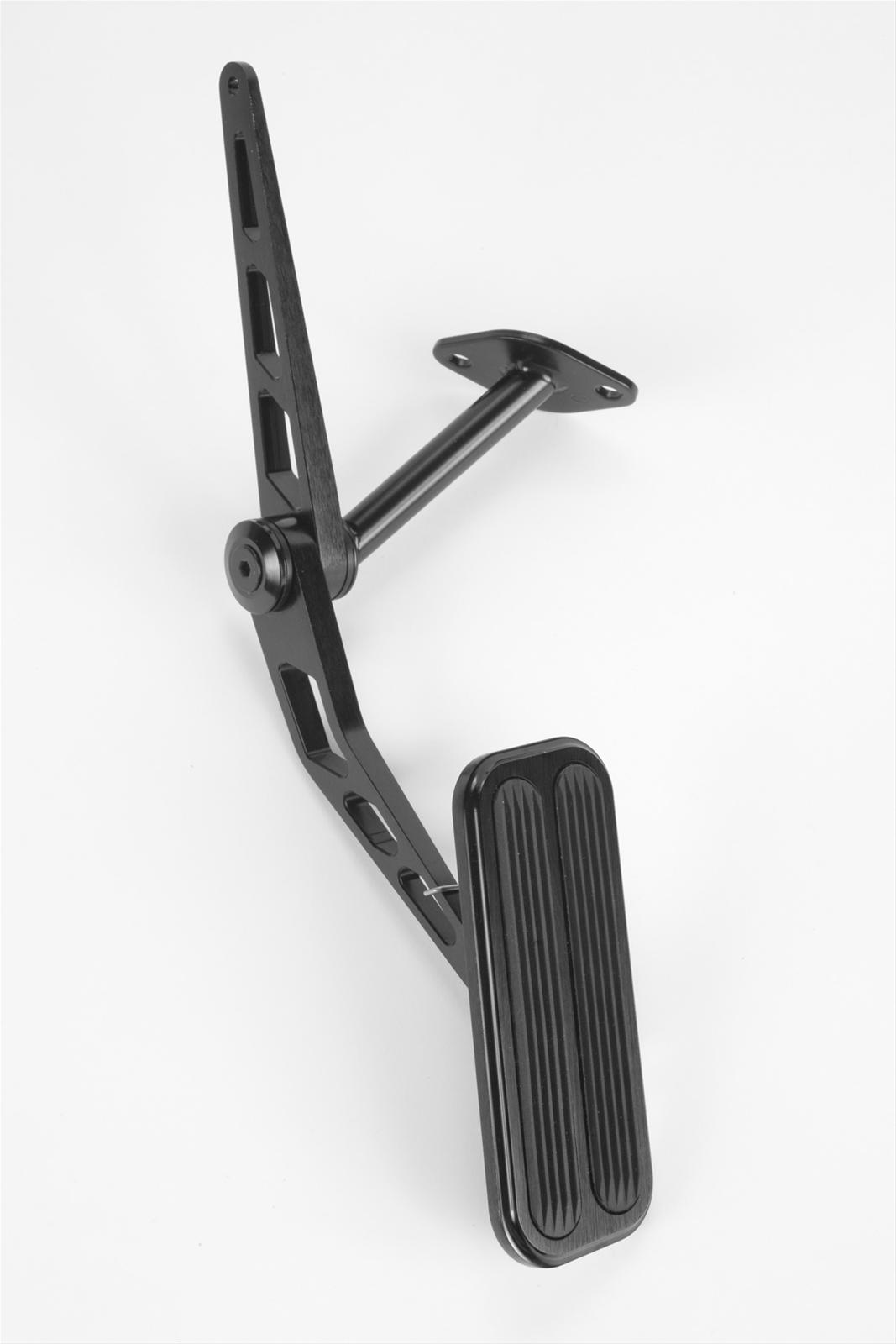 Lokar Midnight Series Billet Gas Pedals for 1964-1967 CHEVELLE - XBAG-6129 Pedal Pad, Series, Throttle, Aluminum, Rubber, Black Anodized, Chevy, Each thumbnail 2