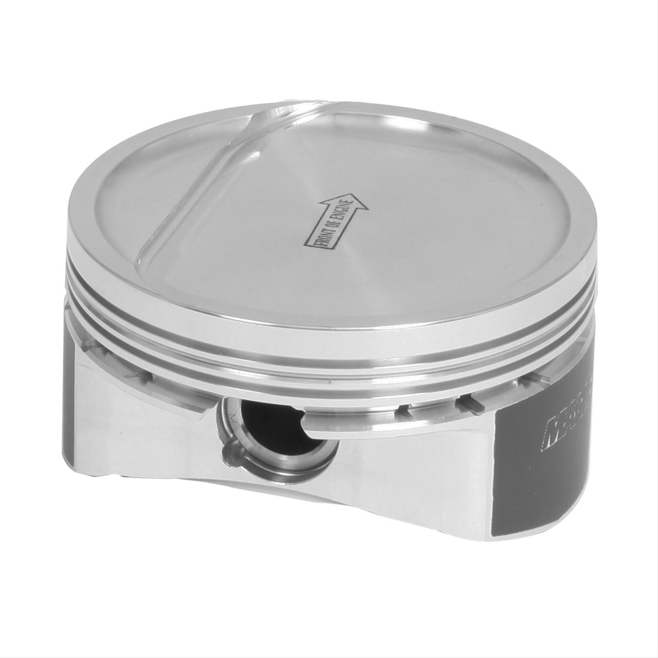 Manley Small Block Chevy LS Series 3.905in Bore - 1.115in CD - -18 cc Dish Platinum Series Pistons