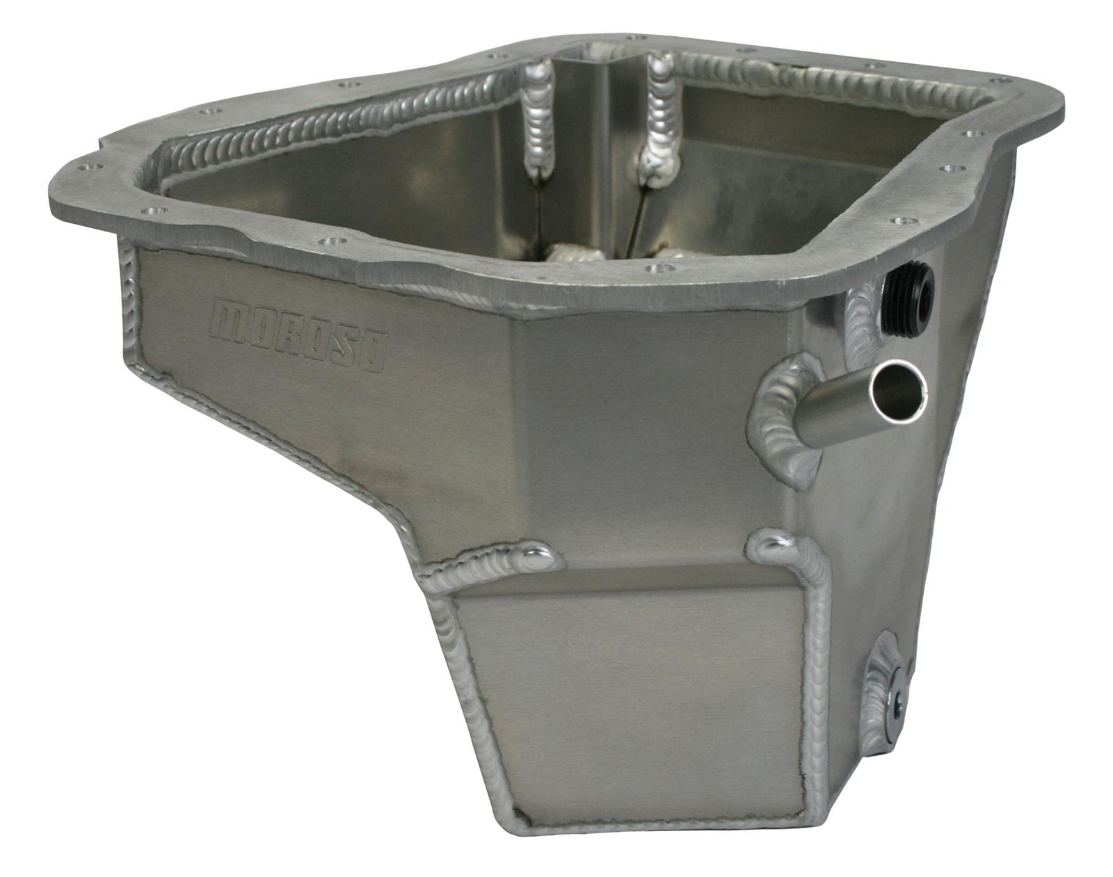 Moroso Subaru EJ20/EJ22/EJ25 Deep Wet Sump 6qt 6-15/16in Aluminum Oil Pan