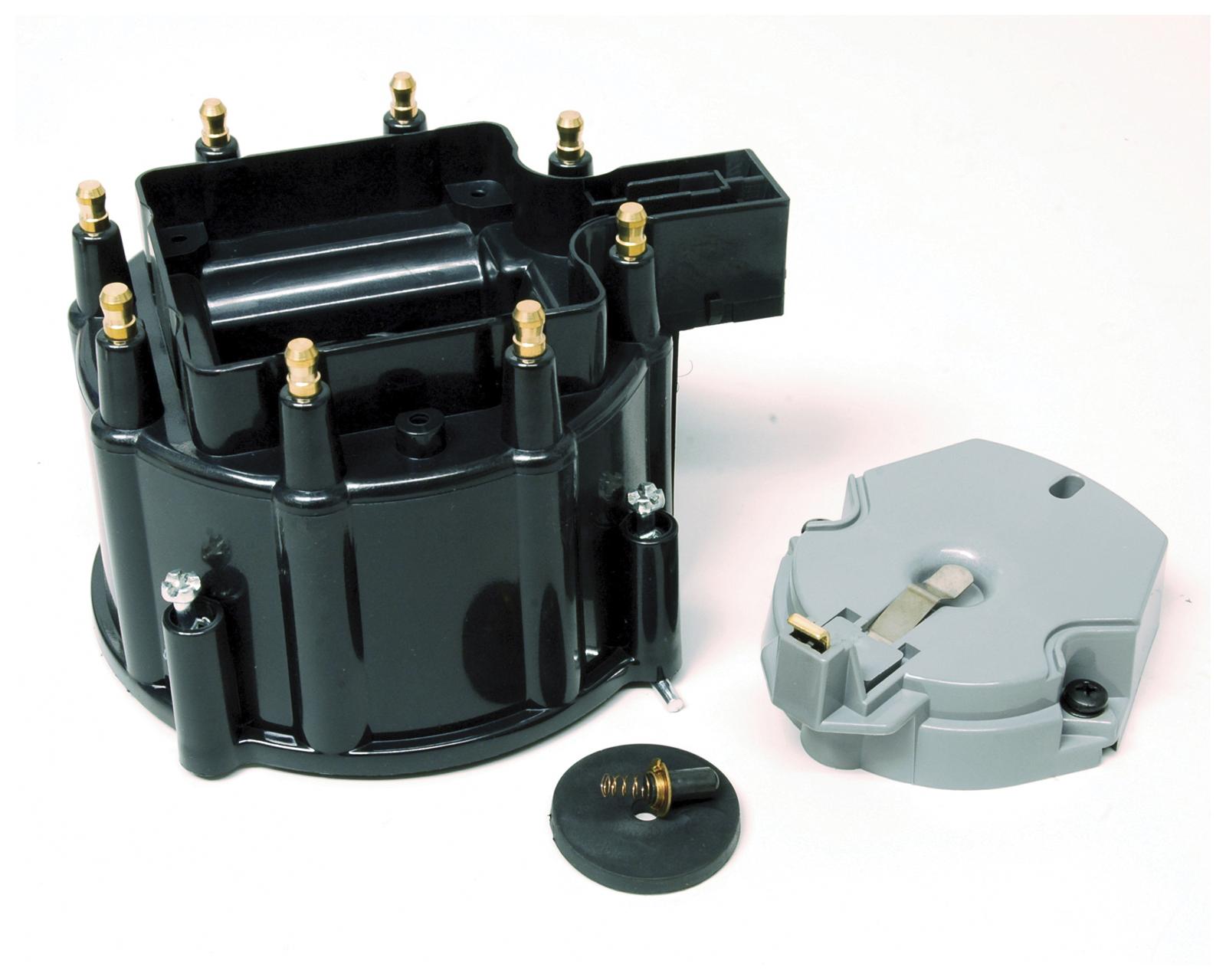 MSD Street Fire Cap and Rotor Kits 5501 Distributor & Rotor; Fire; And Kit; GM HEI; Internal Coil