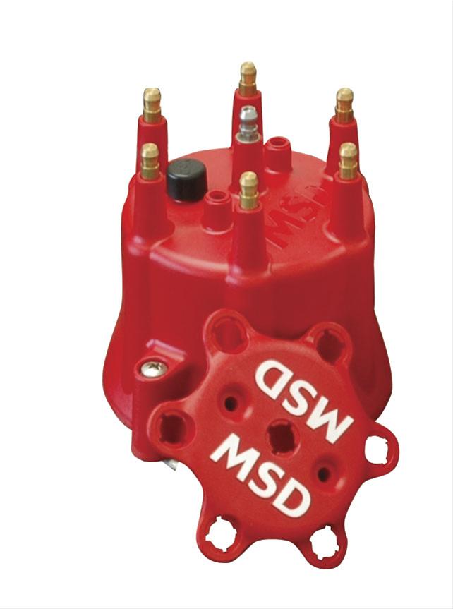 MSD Replacement Red Cap for 6-Cylinder MSD Replacement Red Cap for 6-Cylinder