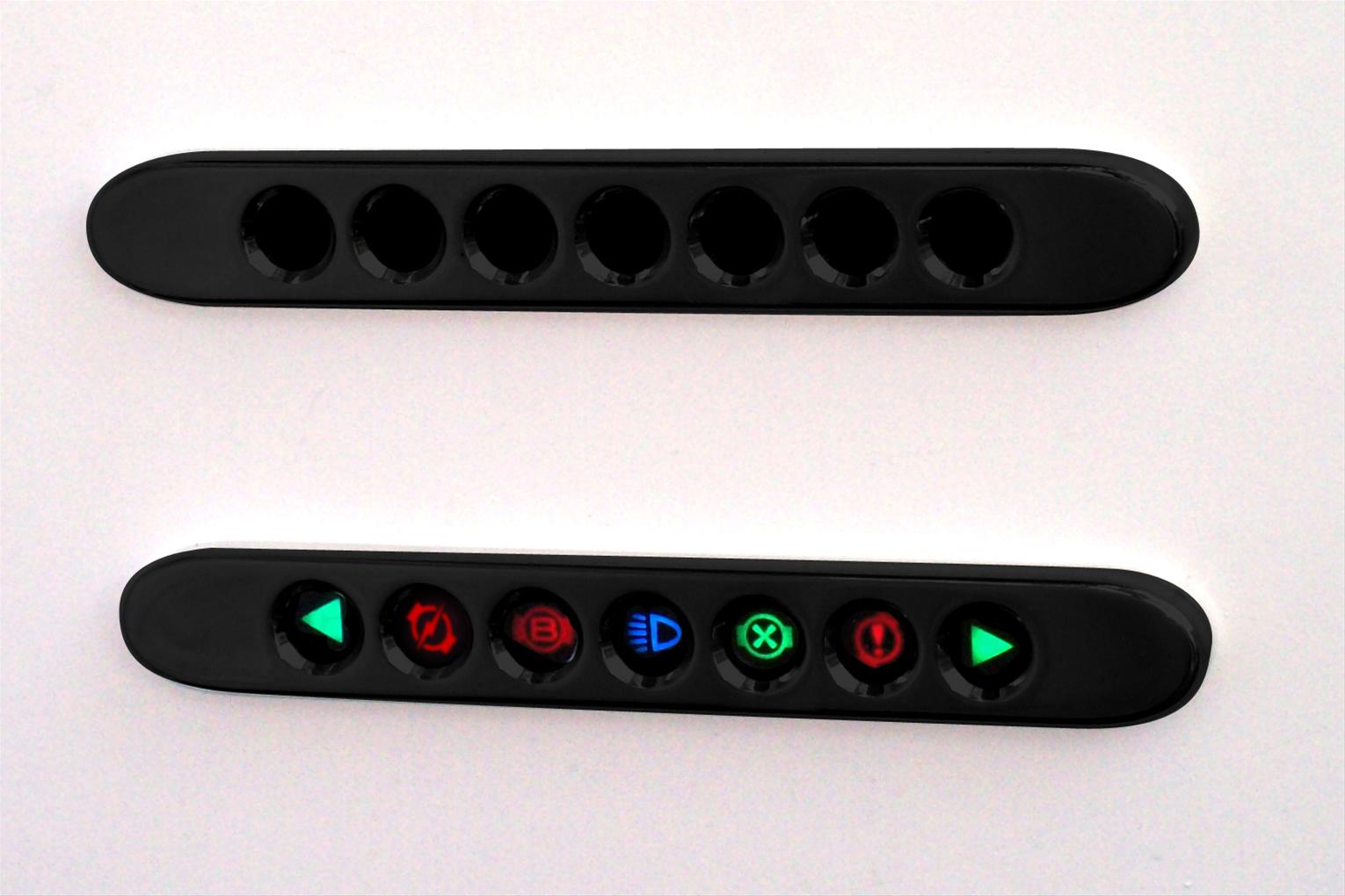 maページ NVU Inc 90917-01 New Vintage USA Seven-Lamp Indicator Panels